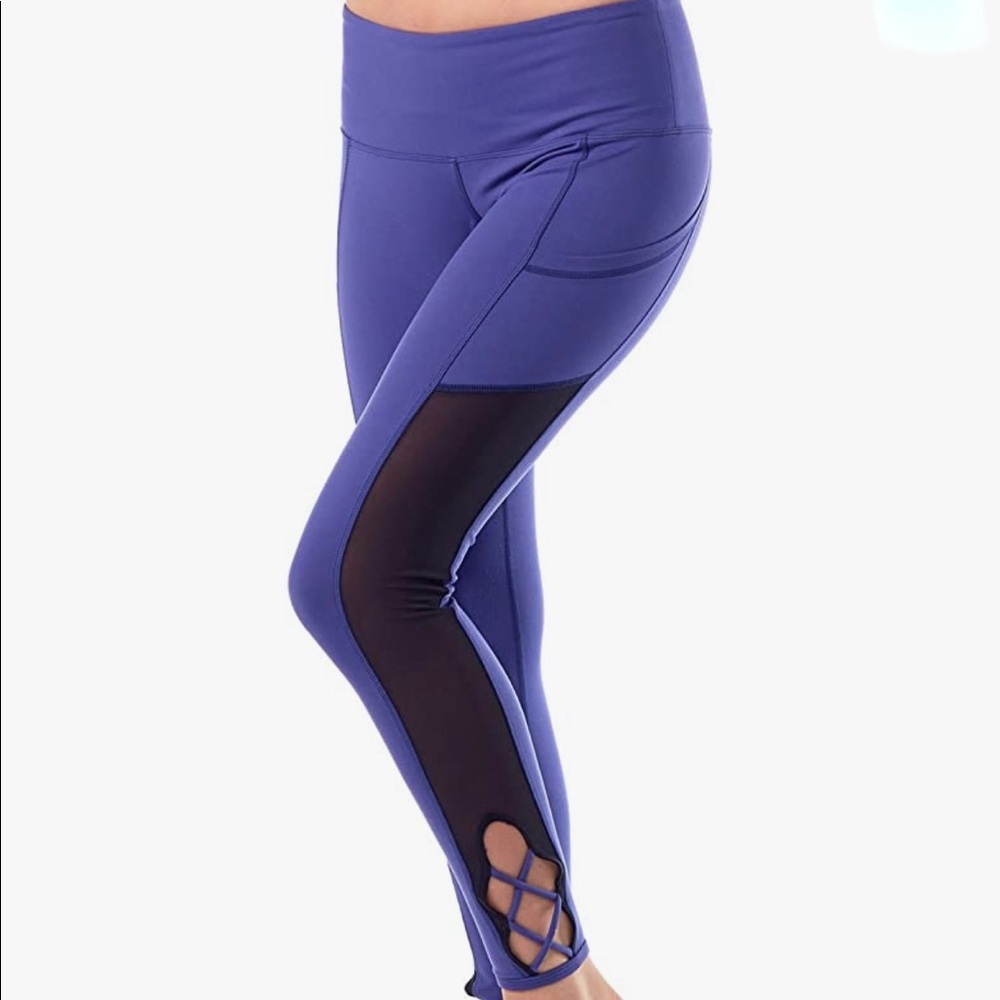 Popflex Active Ballet Leggings for Women Active Workout Yoga Leggings Sz 2